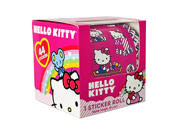 Sticker packaging box